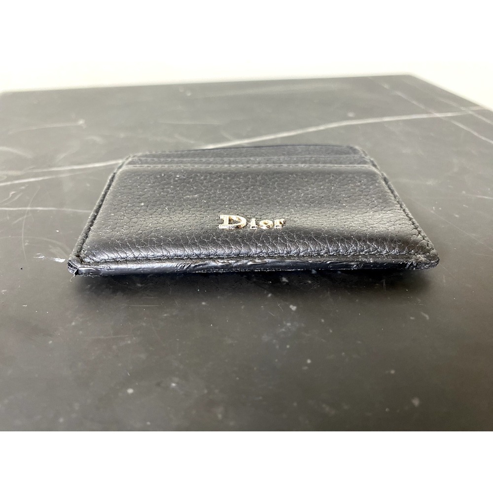 Christian Dior Compact Card Holder Black - Picture 3 of 5